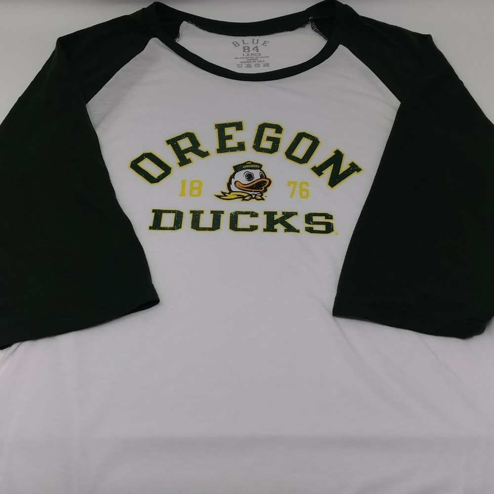 Blue 84 Womens NCAA Teagan 3/4 Sleeve Baseball Tee - Picture 2 of 7